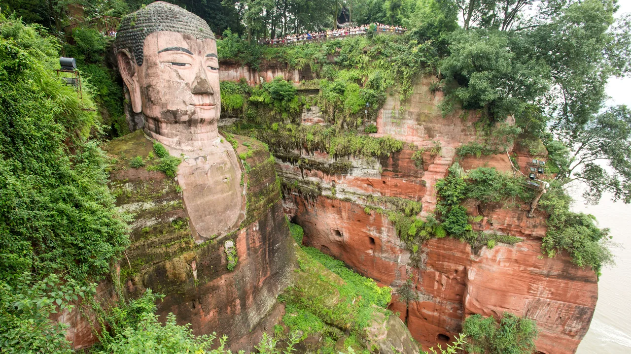峨眉山风光实景