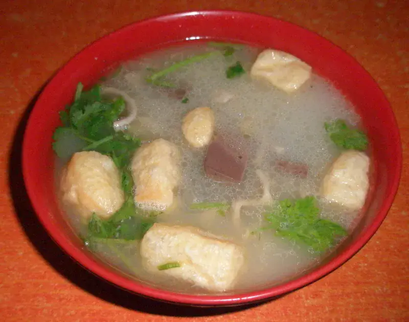 鸭血粉丝汤