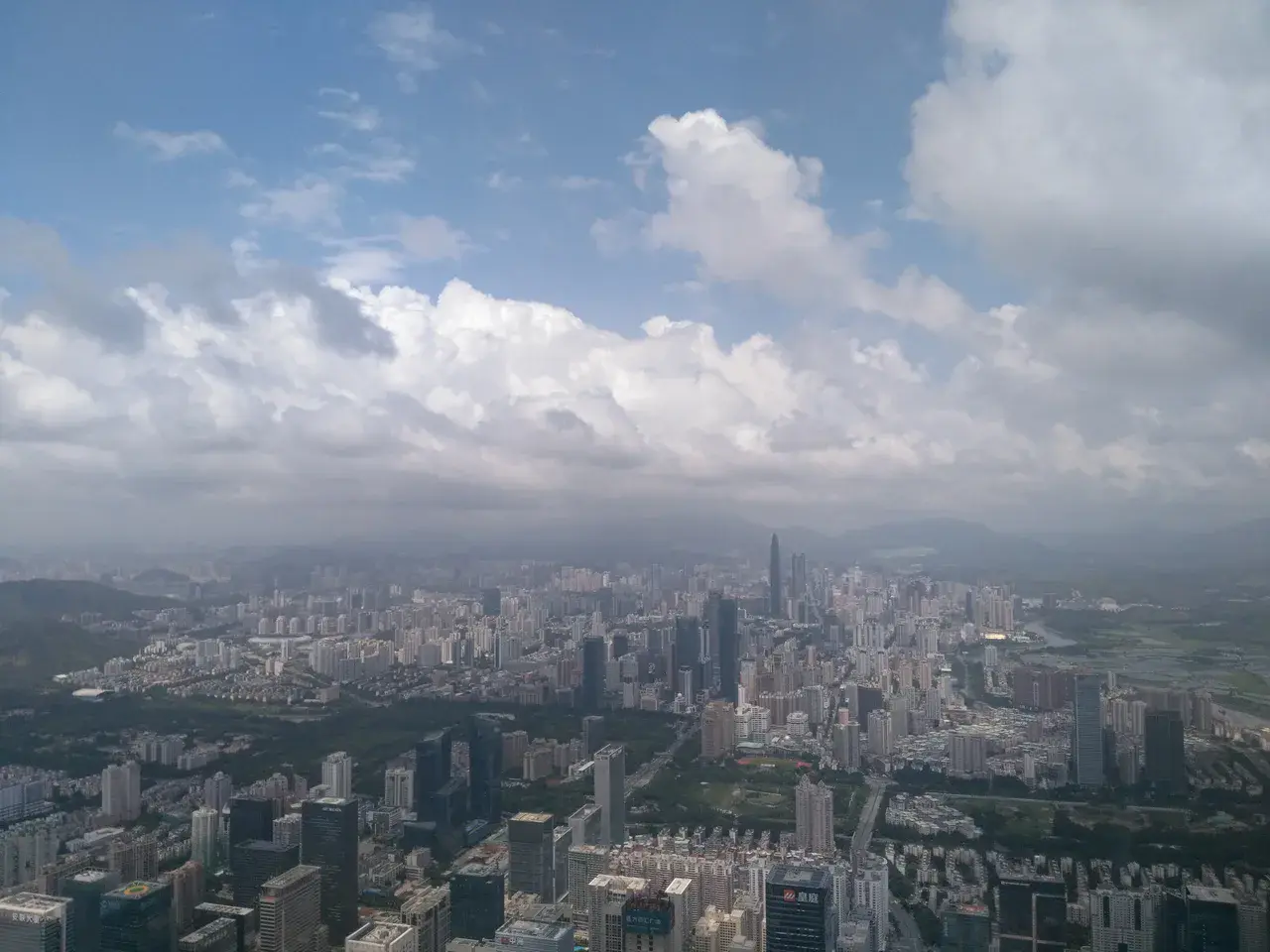 地王大厦观光