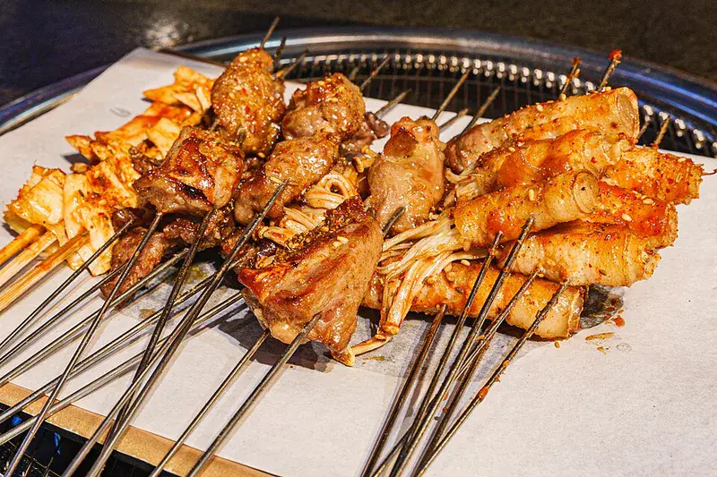 烤羊肉串
